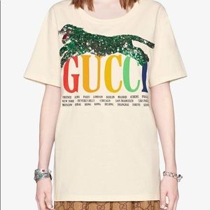 GUCCI Cities Tshirt